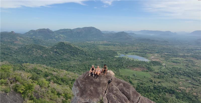 Sri Lanka landschap luchtfoto