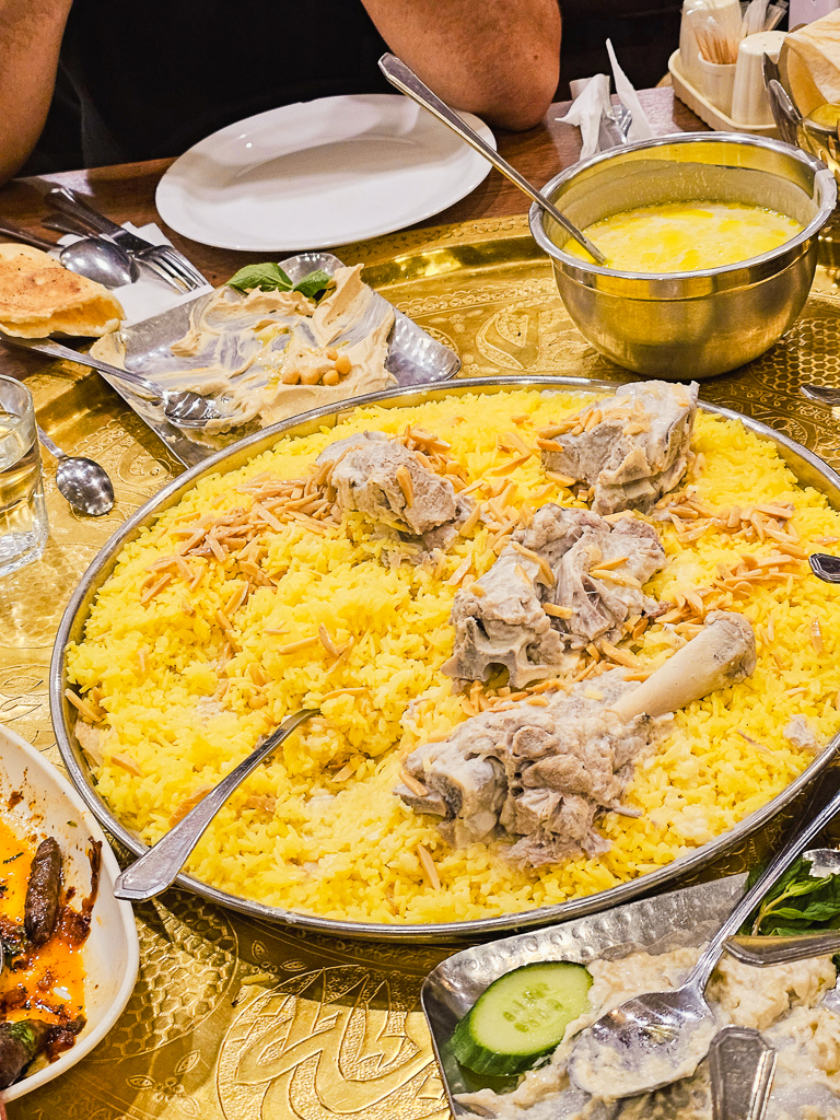 Mansaf - specialiteit uit Jordanië