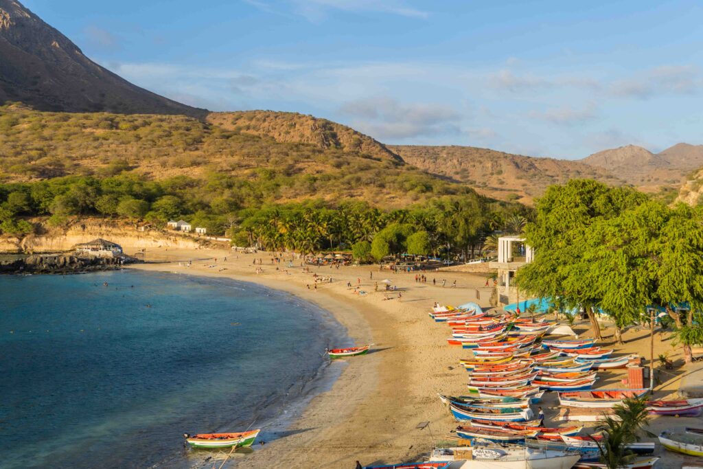 Strand in Santiago, Kaapverdië