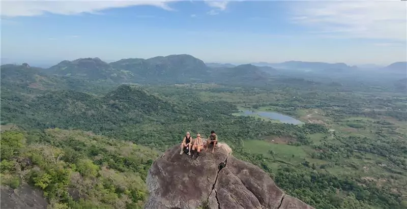 Sri Lanka landschap luchtfoto