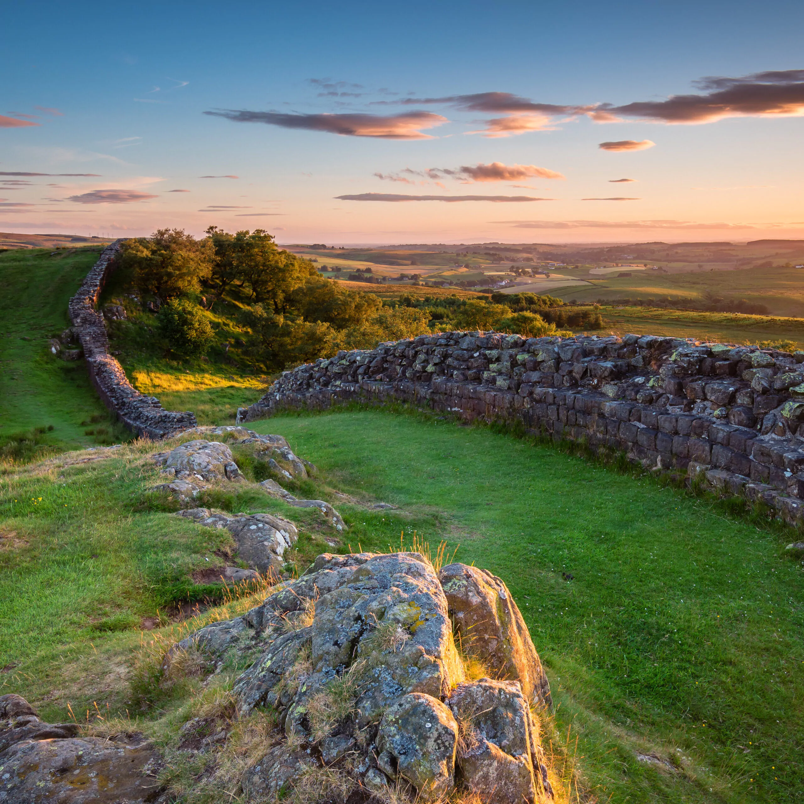 Hadrian's Wall Engeland