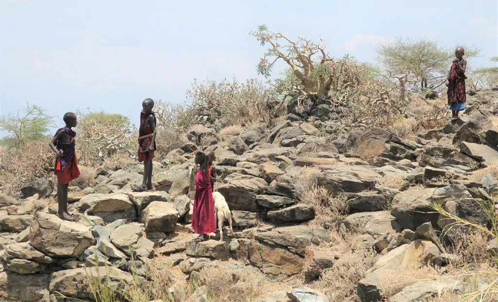 Masai kids