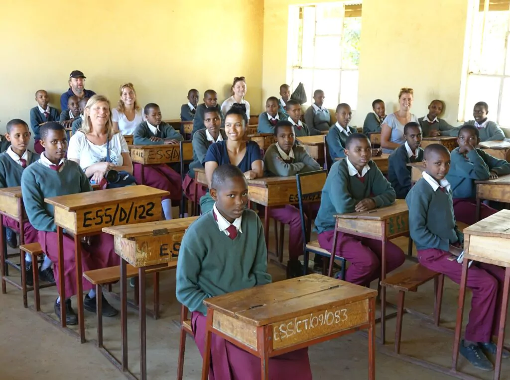 school in Endallah, Tanzania